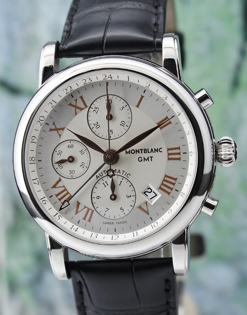 (image for) A MONTBLANC STAR CHRONOGRAPH GMT WATCH / 36967